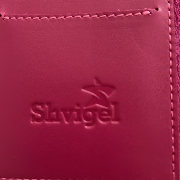 NWOT Shvigel leather US Passport holder - Picture 3 of 4